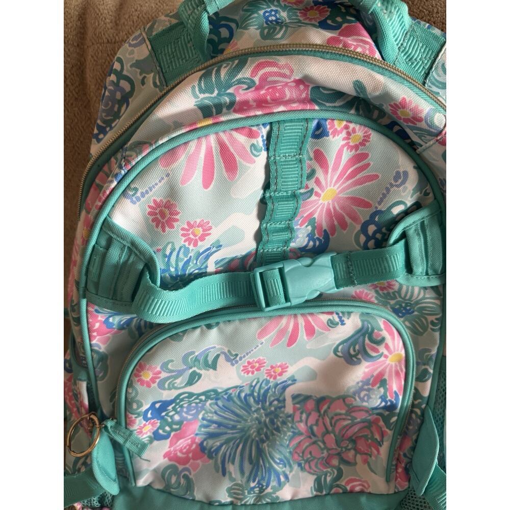 Lilly Pulitzer x Pottery Barn Kids Mackenzie Recycled Backpack Unicorn in Bloom - Picture 2 of 16